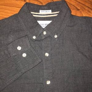 Lucky Brand “White Label Fit” Casual Button-Up